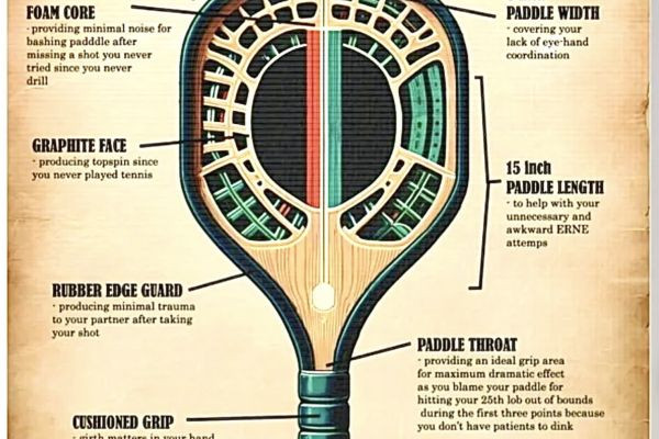 Anatomy of a perfect Pickleball Paddle