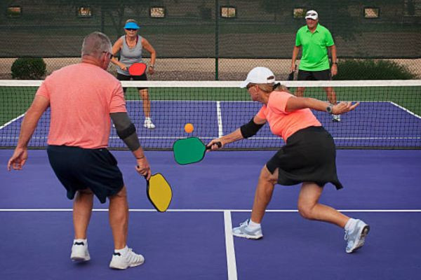 Pickleball is best enjoyed with 4 players