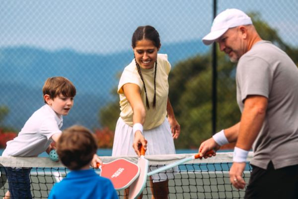 Pickleball is an excellent sport for kids